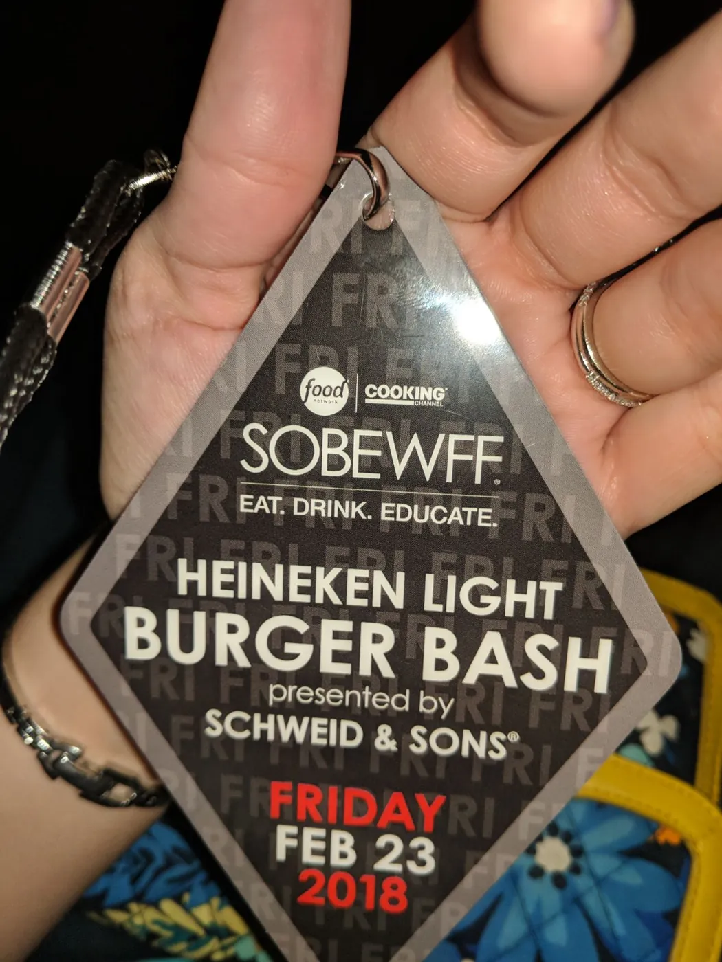 Burger Bash 2018 credential